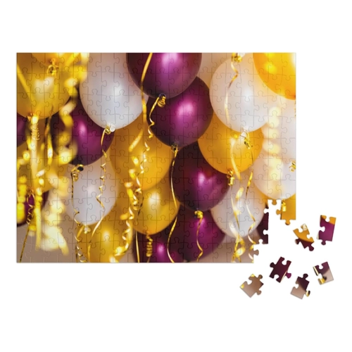 Bild von Puzzle 2000 Teile „Bunte Ballons und Luftschlangen, Party“ im Test