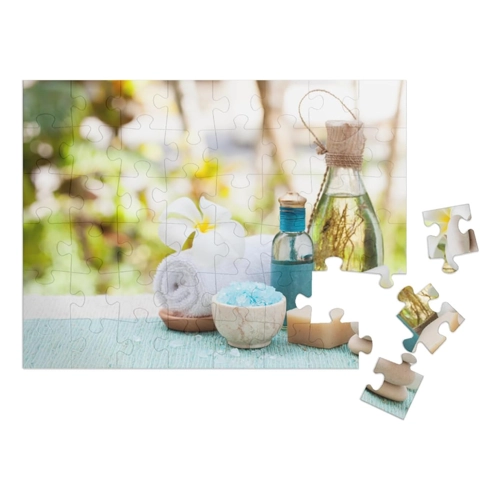 Bild von puzzleYOU: Puzzle 48 Teile „Spa- und Wellness-Massageszenario“
