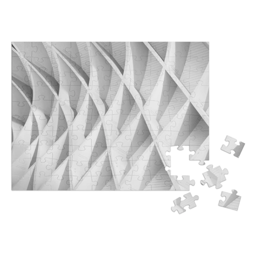 Bild von puzzleYOU Puzzle Architektur-Studie: Muster und Linien – Ein kreatives Vergnügen für Puzzle-Liebhaber