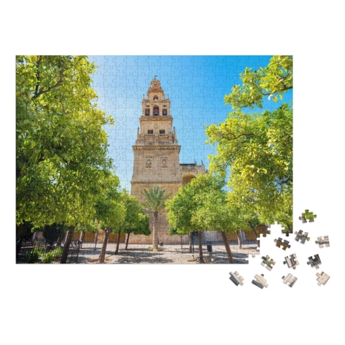 Bild von puzzleYOU: Puzzle 2000 Teile „Berühmter Glockenturm der Mezquita-Moschee in Córdoba, Andalusien“