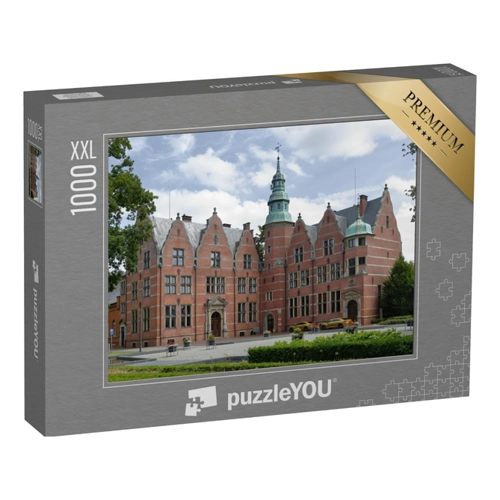 Bild von Puzzle 1000 Teile XXL „Landschaftshaus Aurich, Ostfriesland, Deutschland“