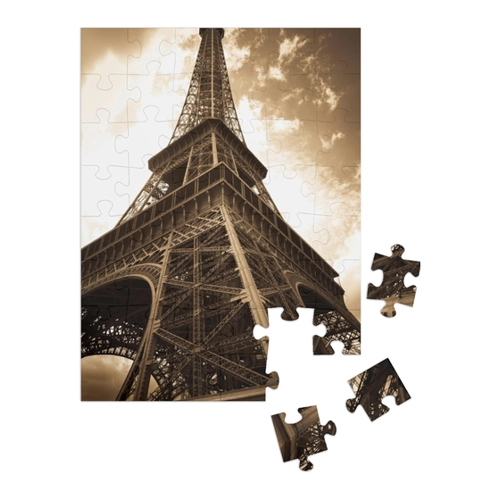 Bild von puzzleYOU Puzzle Vintage Eiffelturm, 1000 Puzzleteile