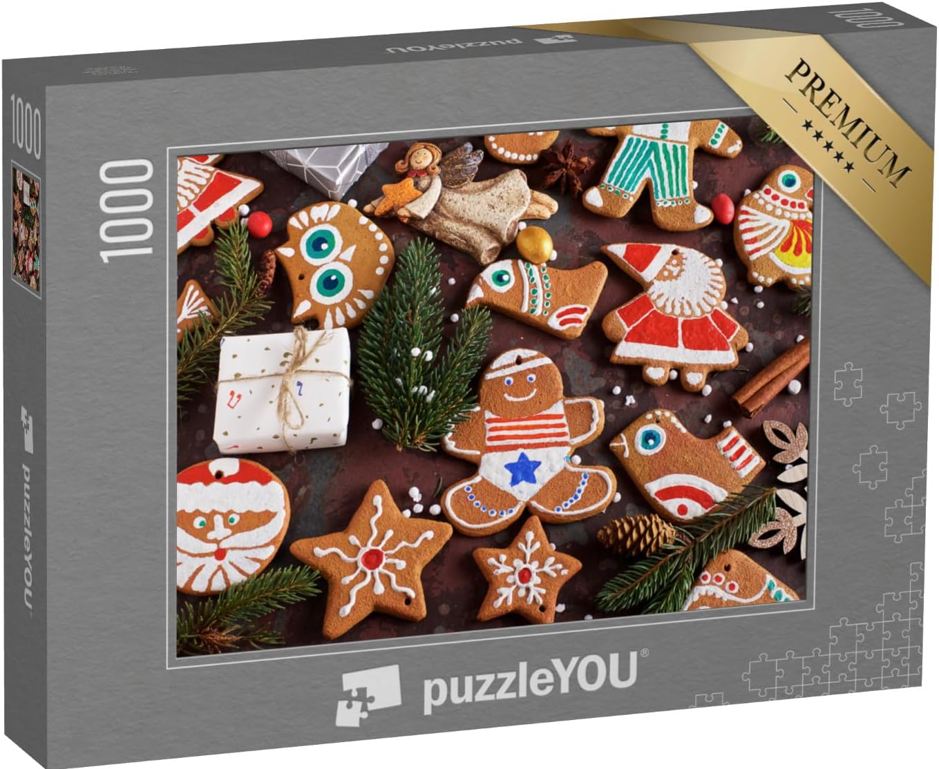 Bild von puzzleYOU Puzzle Selbstgebackene Weihnachtsplätzchen, 1000 Puzzleteile, puzzleYOU-Kollektionen Weihnachten