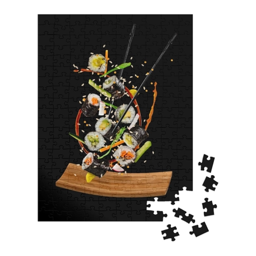 Bild von Puzzle 1000 Teile XXL „Leichte und gesunde Küche: Sushi“ - ein Genuss für Puzzle-Fans