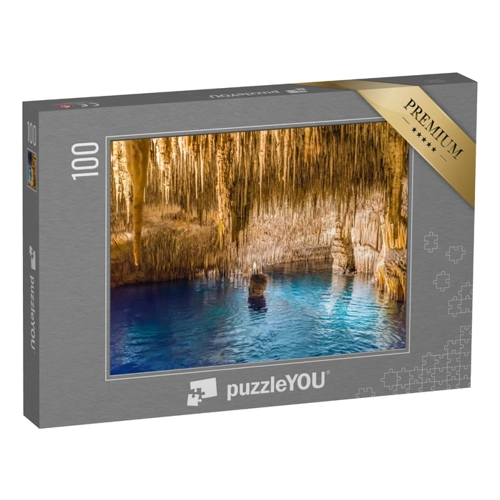 Bild von Puzzle 1000 Teile XXL „Beeindruckende Coves del Drac auf der Insel Mallorca, Spanien“