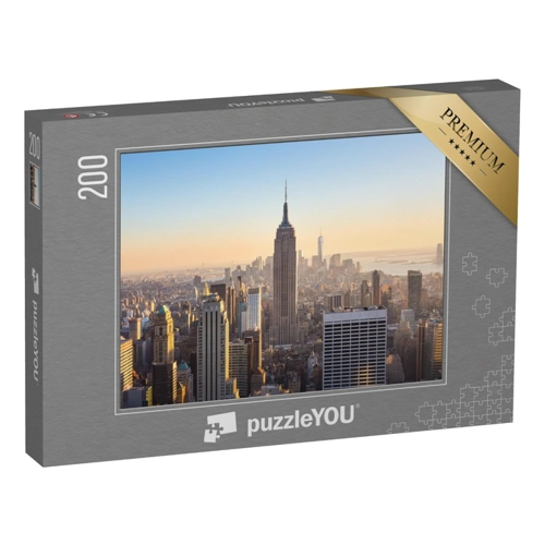 Bild von PuzzleYOU Puzzle Manhattan Downtown: Skyline, 1000 Puzzleteile