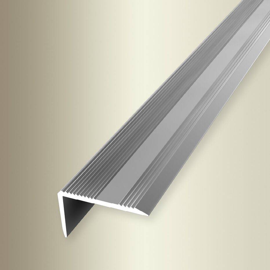 Bild von Küberit Treppenkanten- & Winkelprofile H 20 mm B 30 mm L 2500 mm Aluminium eloxiert