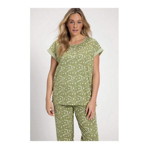 Bild von Elegantes Ulla Popken Pyjamaoberteil aus Biobaumwolle