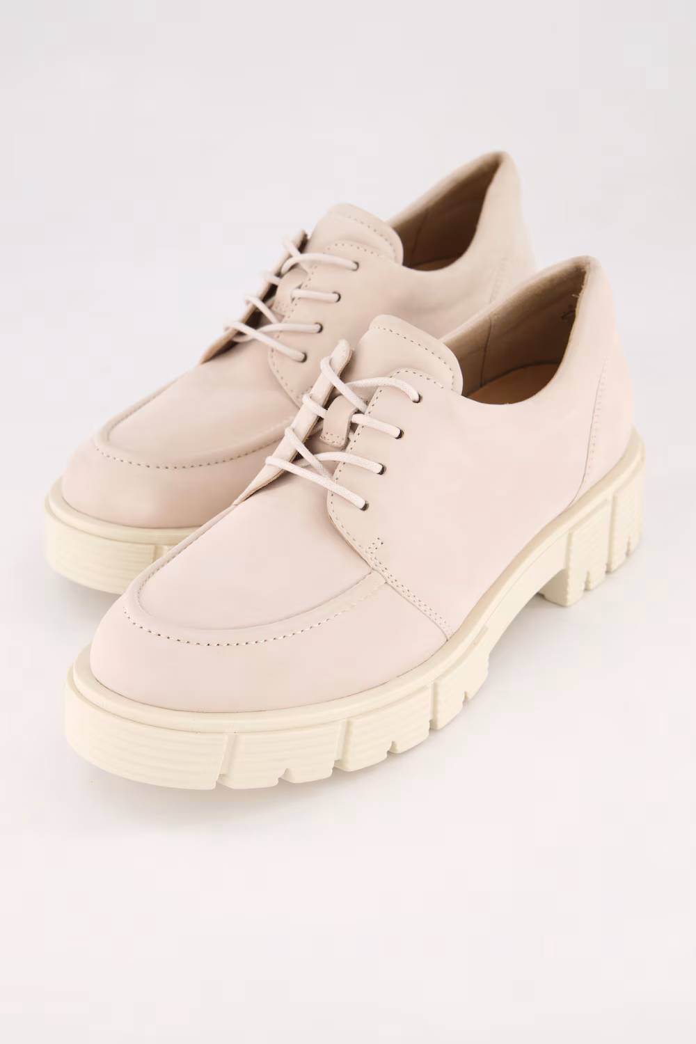 Bild von Große Größen Caprice Lederschuh, Damen, beige, Größe: 38, Leder/Synthetische Fasern/Sonstige, Ulla Popken