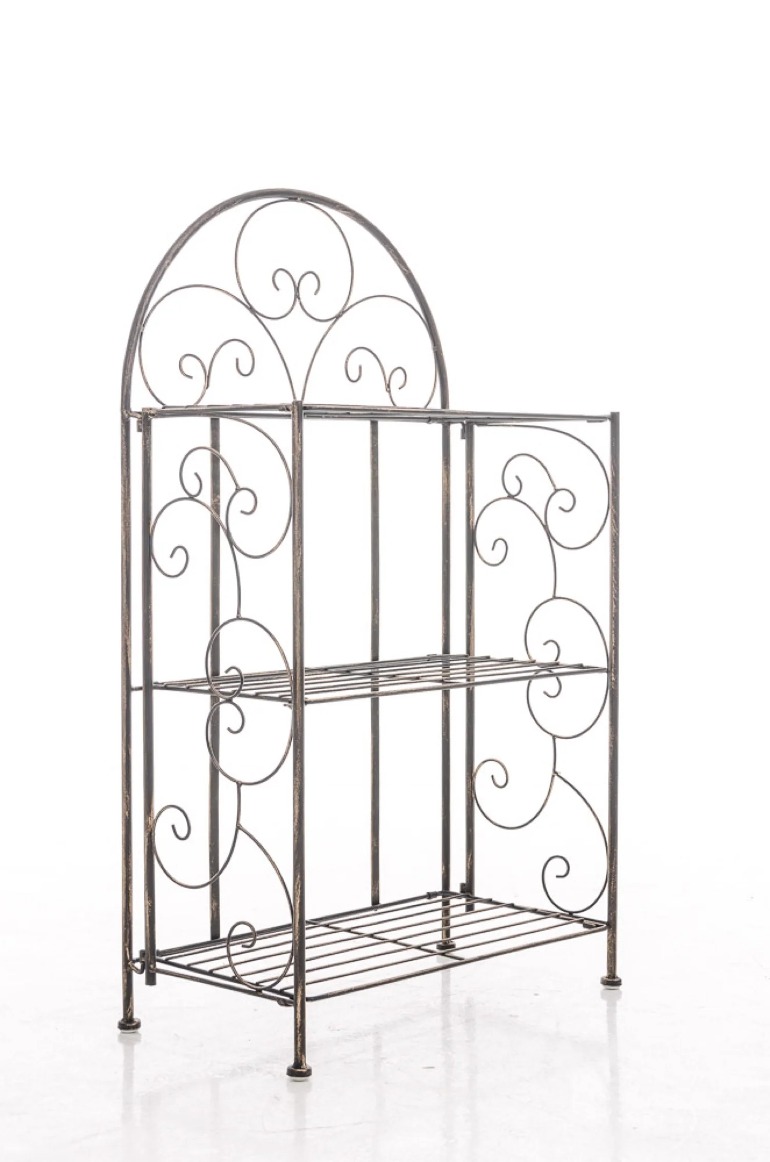 Bild von TPFGarden Standregal Rosi - Blumenständer - 3-stöckiges Pflanzenregal, Eckregal - Blumenregal - Pflanzengestell, Pflanzenständer mit den Maßen (HxB xT): 81,5 x 45,5 x 24 cm