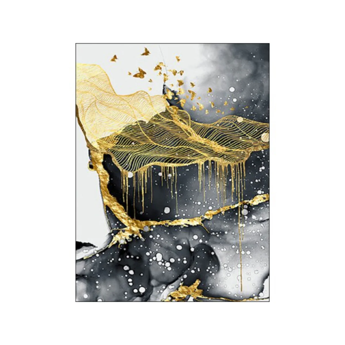 Bild von TPFLiving Kunstdruck LW-12 OHNE RAHMEN - Hochauflösender Giclée-Druck, langlebig und hochwertig - Motiv B - Größe: 30x42cm