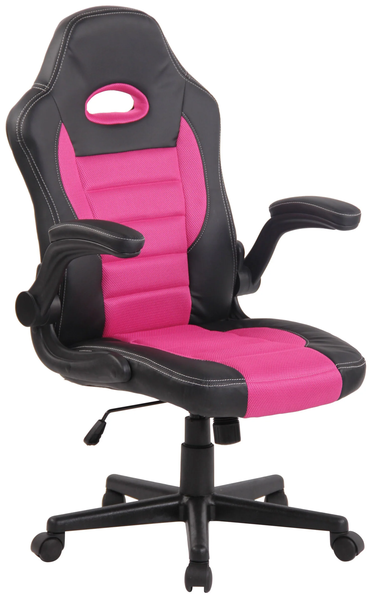 Bild von TPFLiving Bürostuhl Jonas Kunstleder - Pink