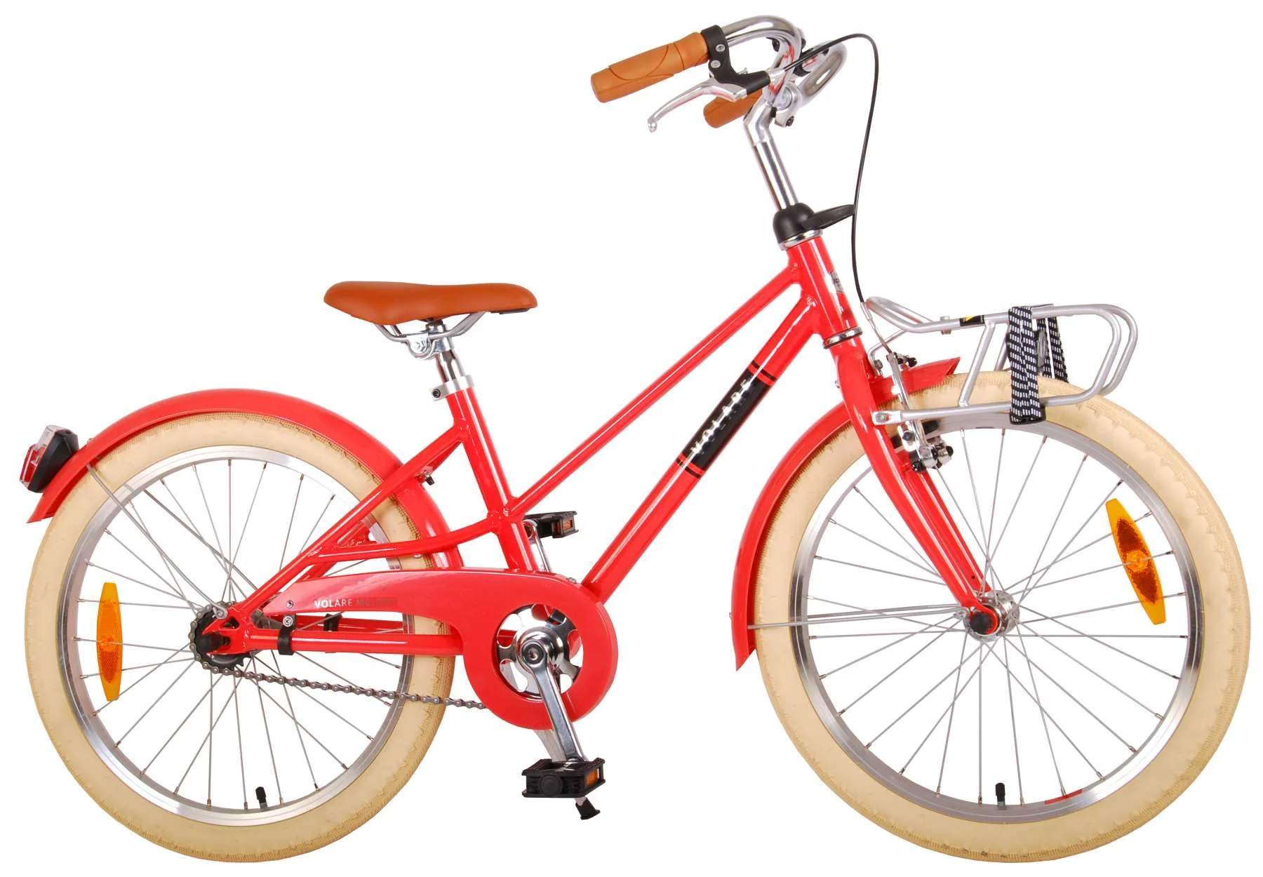 Bild von TPFSports Melody Kinderfahrrad - Mädchen - 20 Zoll - Rot / Rücktritt + Handbremse