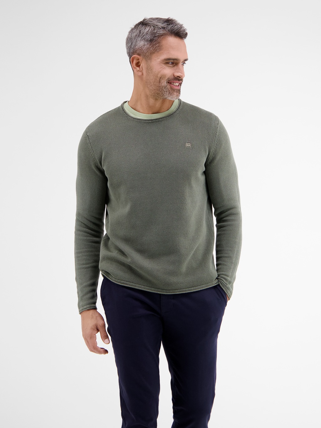 Bild von LERROS Strickpullover "LERROS Pullover in Strukturstrick"