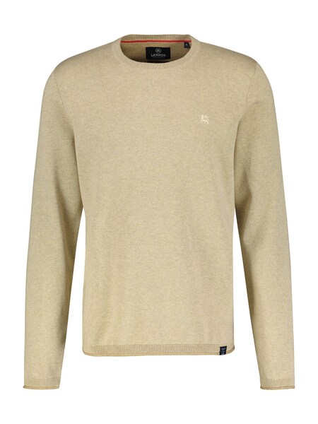 Bild von LERROS Strickpullover »LERROS Rundhalspullover, Flachstrick«