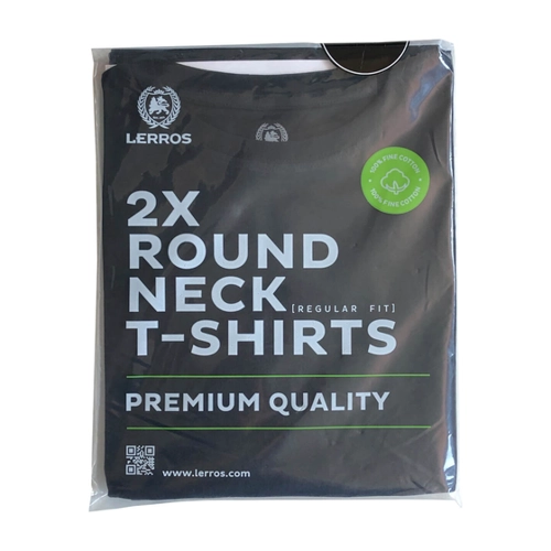 Bild von Lerros Herren T-Shirts Round Neck black S