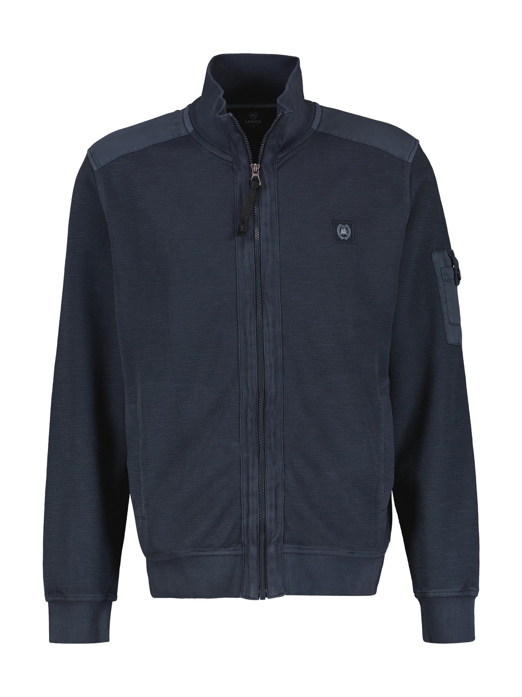 Bild von LERROS Sweatjacke »LERROS Strukturierte Sweatjacke mit Details«