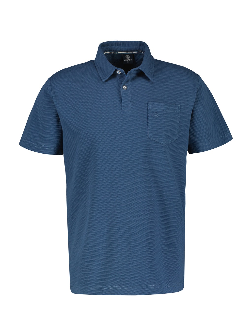 Bild von LERROS Poloshirt, mit Brusttasche und Stickerei