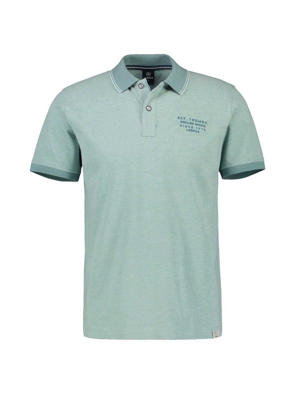 Bild von LERROS Poloshirt "LERROS Poloshirt in Melange Optik"