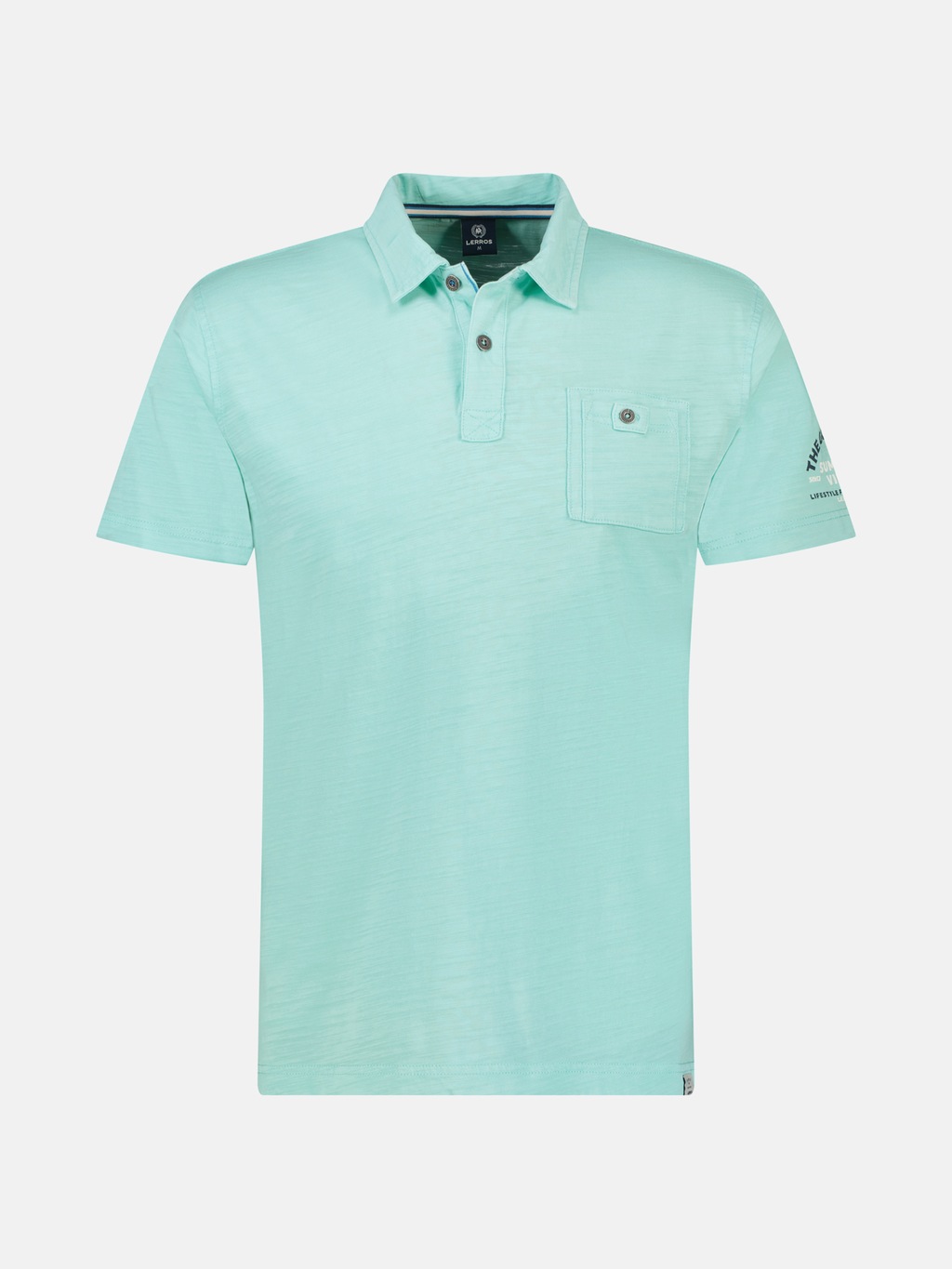 Bild von LERROS Poloshirt "LERROS Poloshirt in weicher, gewaschener Jerseyqualität"