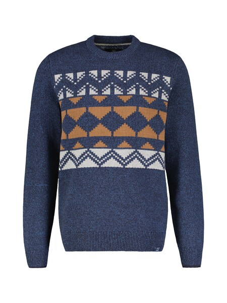Bild von LERROS Strickpullover »LERROS Jacquard Strickpullover für Herren«