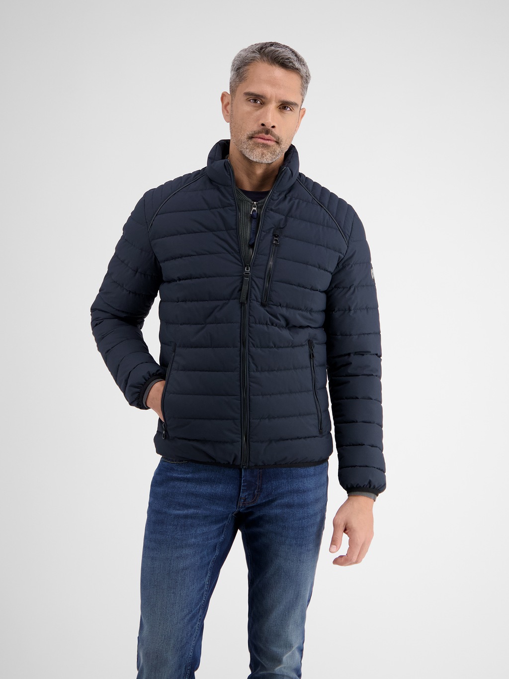 Bild von LERROS Steppjacke "LERROS Leichte Herren Funktions-Steppjacke", ohne Kapuze, Wasser Wind