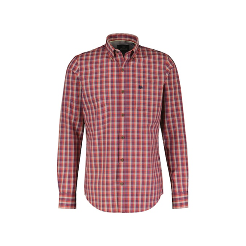 Bild von LERROS Kariertes Herrenhemd mit Button-down-Kragen