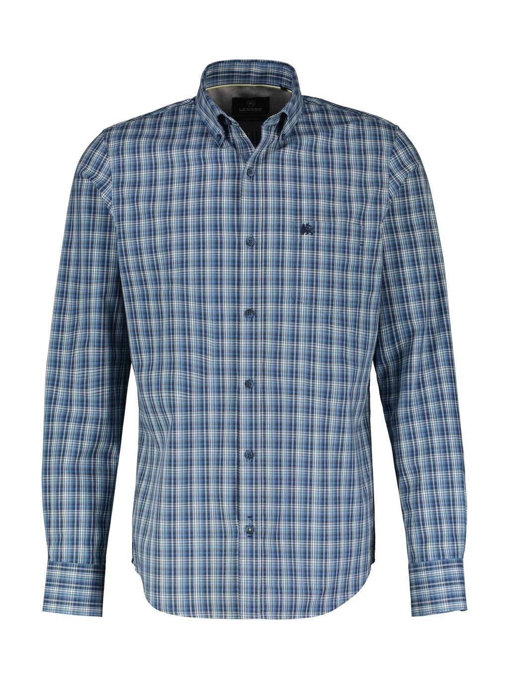 Bild von LERROS Karohemd »LERROS Kariertes Herrenhemd mit Button-down-Kragen«