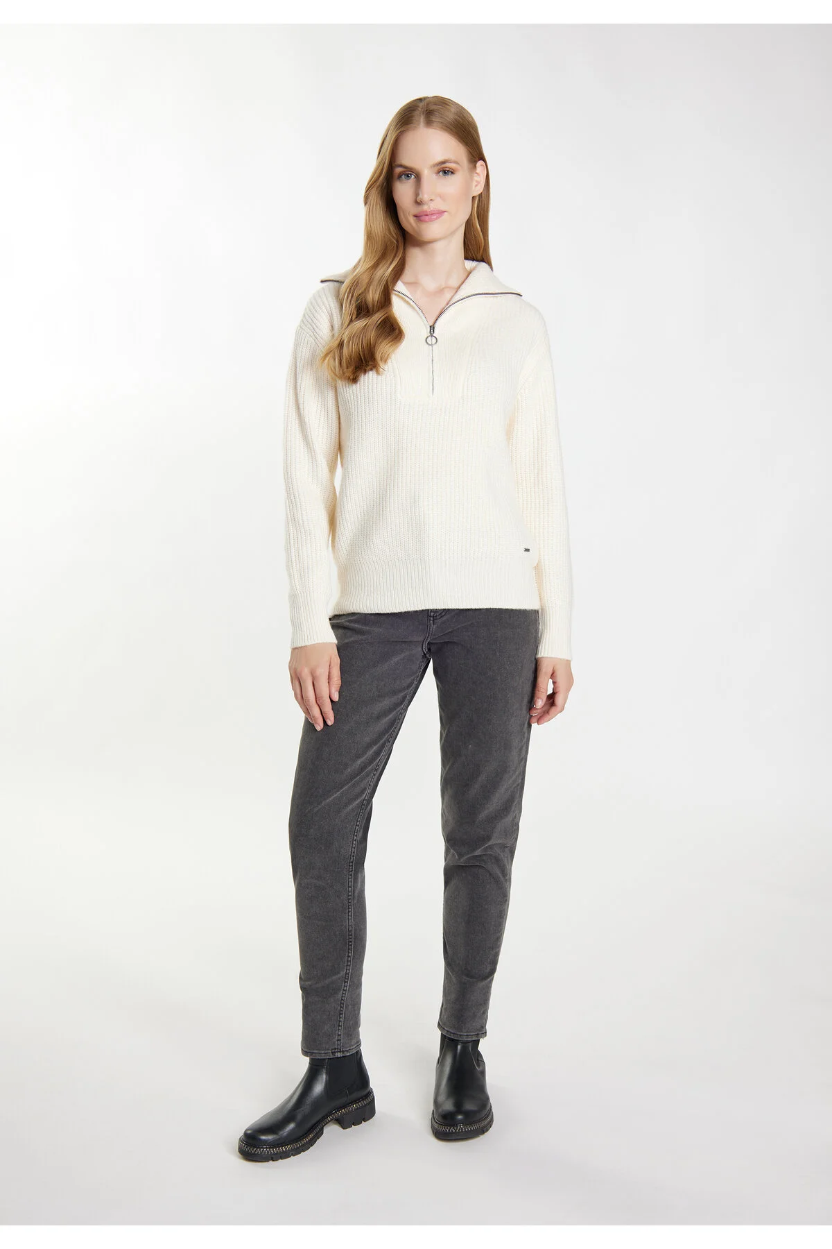 Bild von Dreimaster Vintage Strickpullover Imane für Damen - M