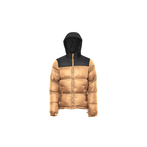 Bild von Bridgeport Wattierte Steppjacke für Herren - 2XL, Kamel Schwarz