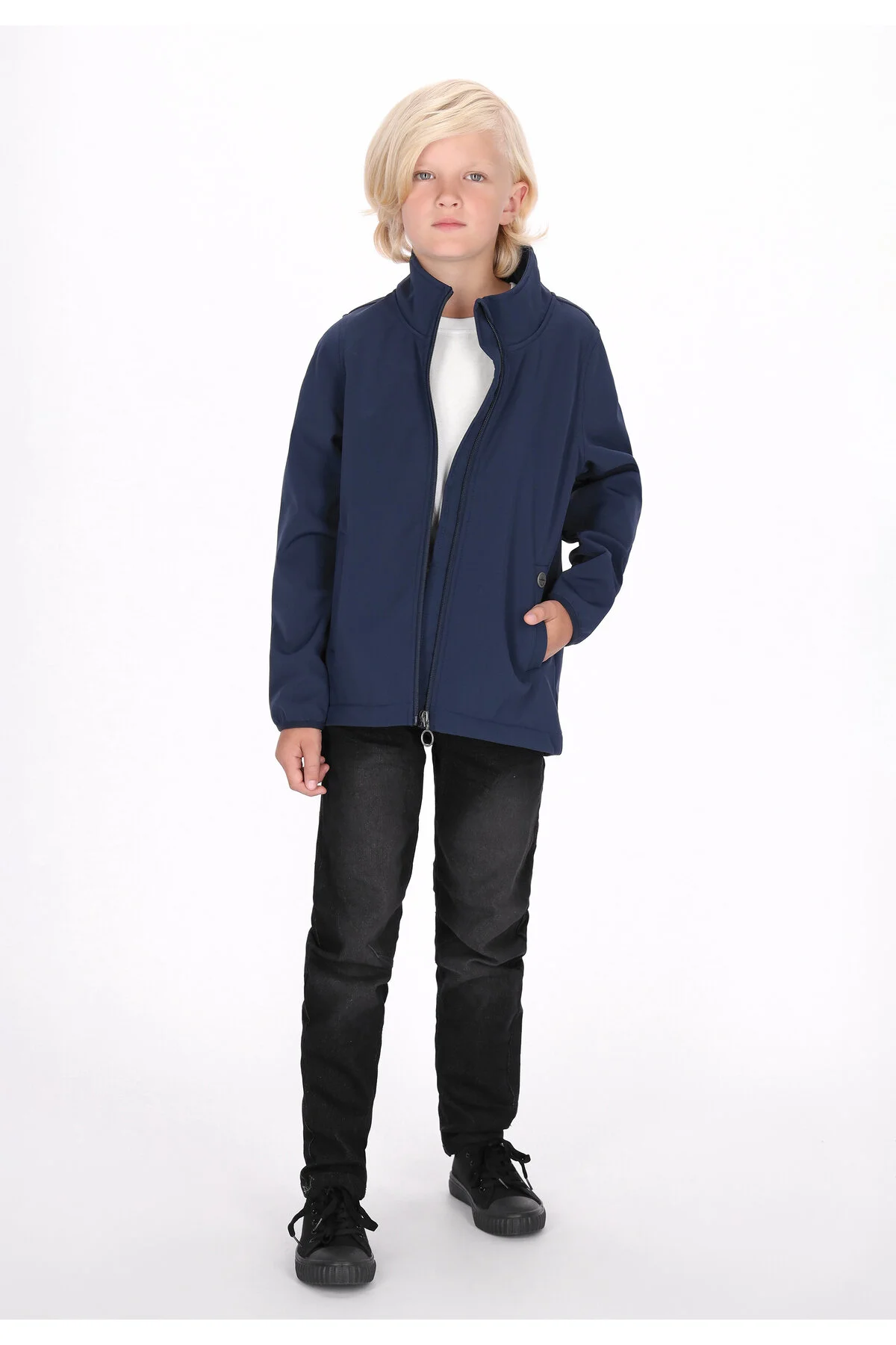 Bild von DreiMaster Maritim Softshelljacke für Herren - 140