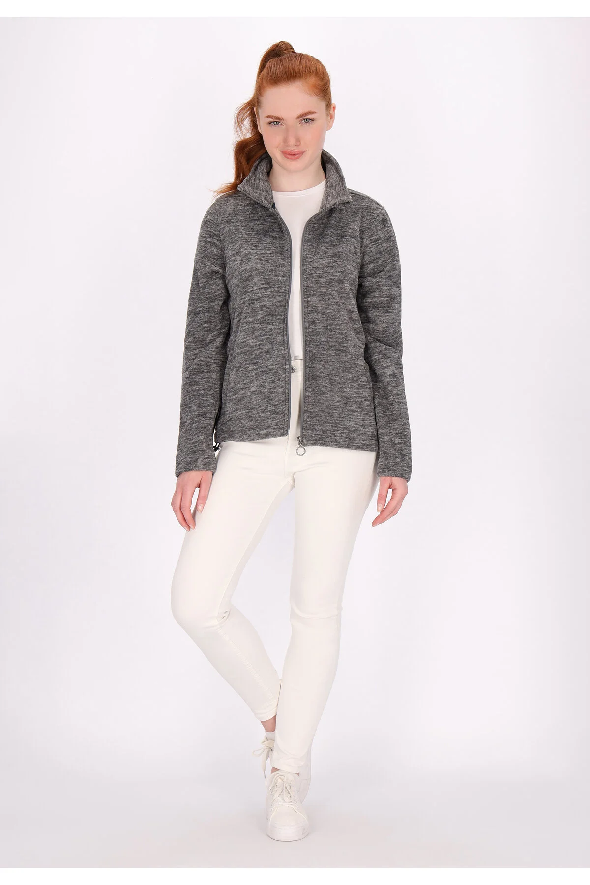 Bild von DreiMaster Maritim Jacke Grau Regular Fit für Damen - XL