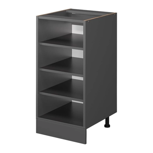 Bild von Vicco Eckunterschrank R-Line, Goldkraft Eiche/Anthrazit, 86 cm ohne Arbeitsplatte, Vicco Eckunterschrank Küchenschrank Küchenzeile R-Line 86 cm Anthrazit Eiche Tür