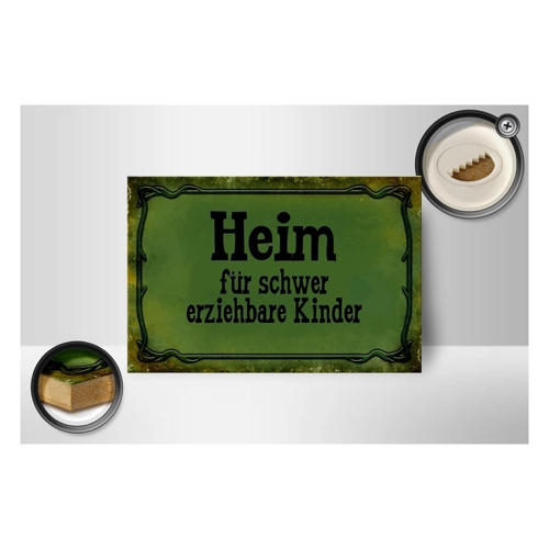 Bild von FEMER Holzschild Spruch 18x12cm - Eine vielseitige Wanddeko für Ihr Zuhause