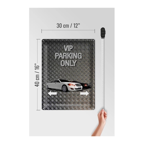 Bild von FEMER Blechschild Spruch 30x40cm Parken VIP Parking only