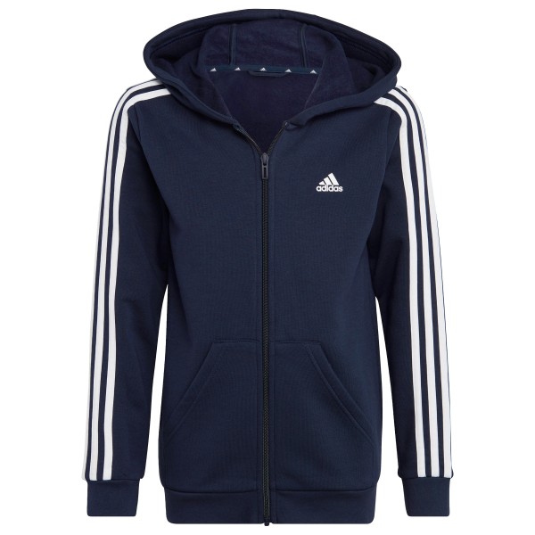 Bild von adidas - Kid's Essentials 3-Stripes Fleece Fullzip Hoodie - Hoodie Gr 140 blau