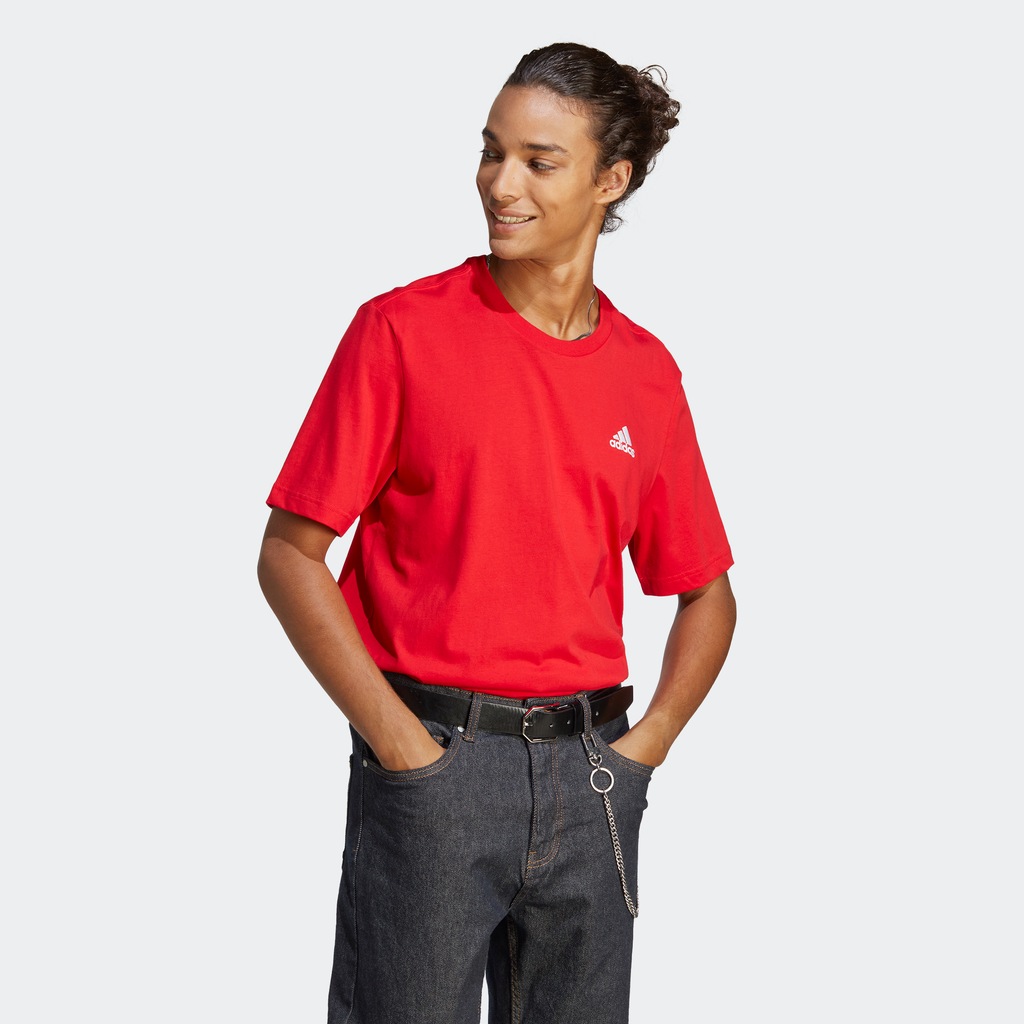 Bild von adidas Sportswear T-Shirt "ESSENTIALS SINGLE JERSEY EMBROIDERED SMALL LOGO"