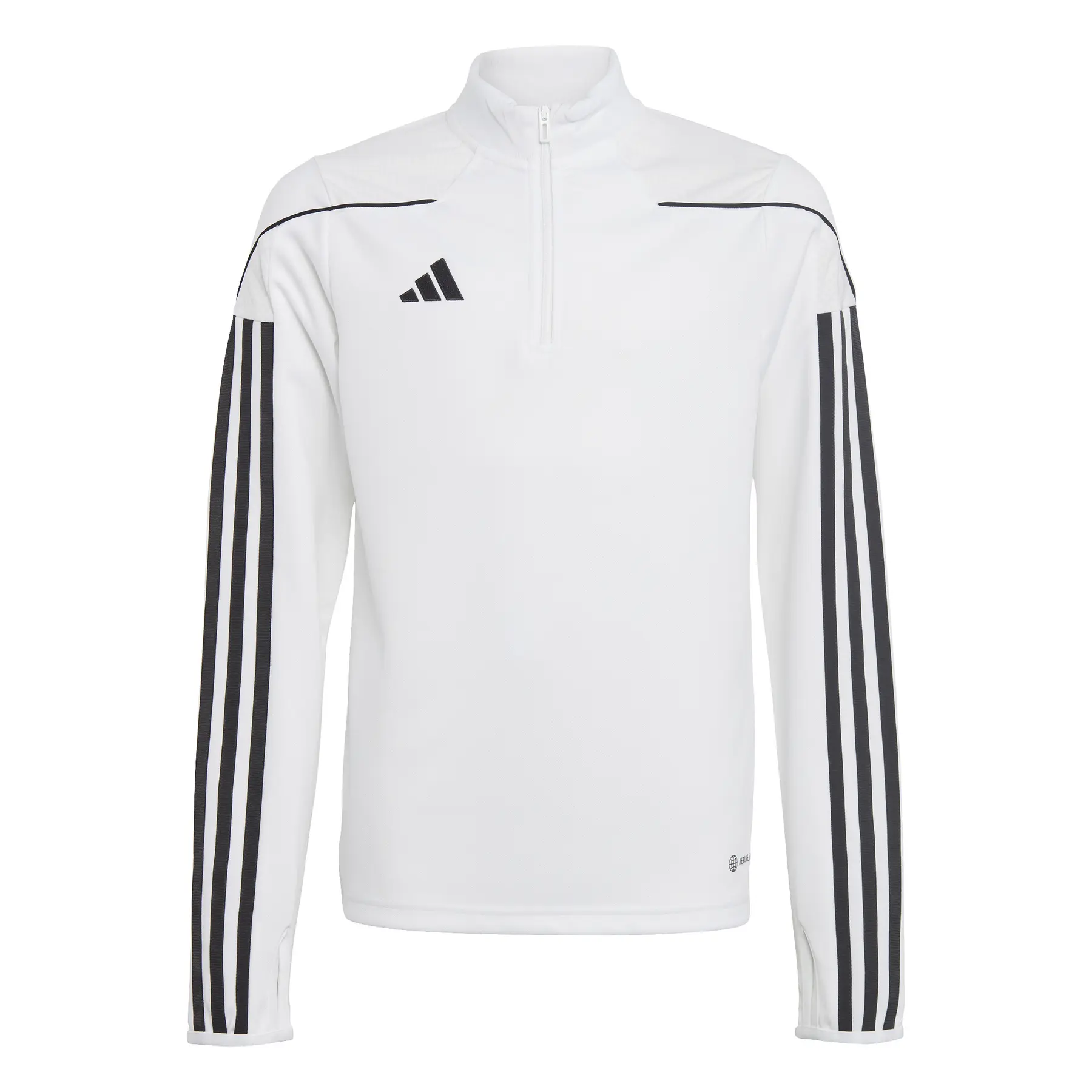 Bild von adidas, Unisex, Sportshirt, Kinderbluse Tiro 23 League Training Top weiss und schwarz IB8477 (140cm) (140), Weiss, 140