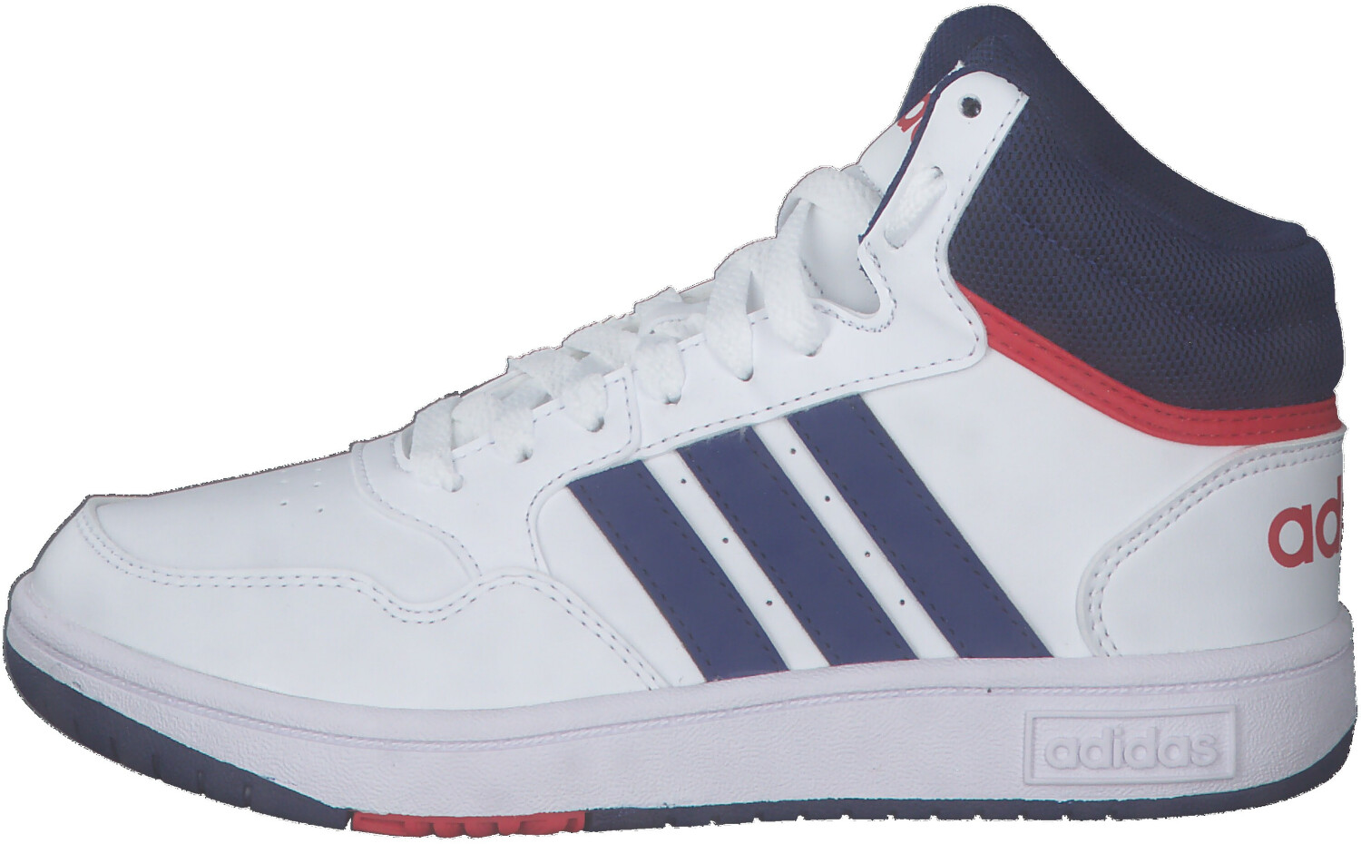 Bild von adidas Hoops Mid Shoes Schuhe, FTWR White/Victory Blue/Better Scarlet, 36 2/3 EU