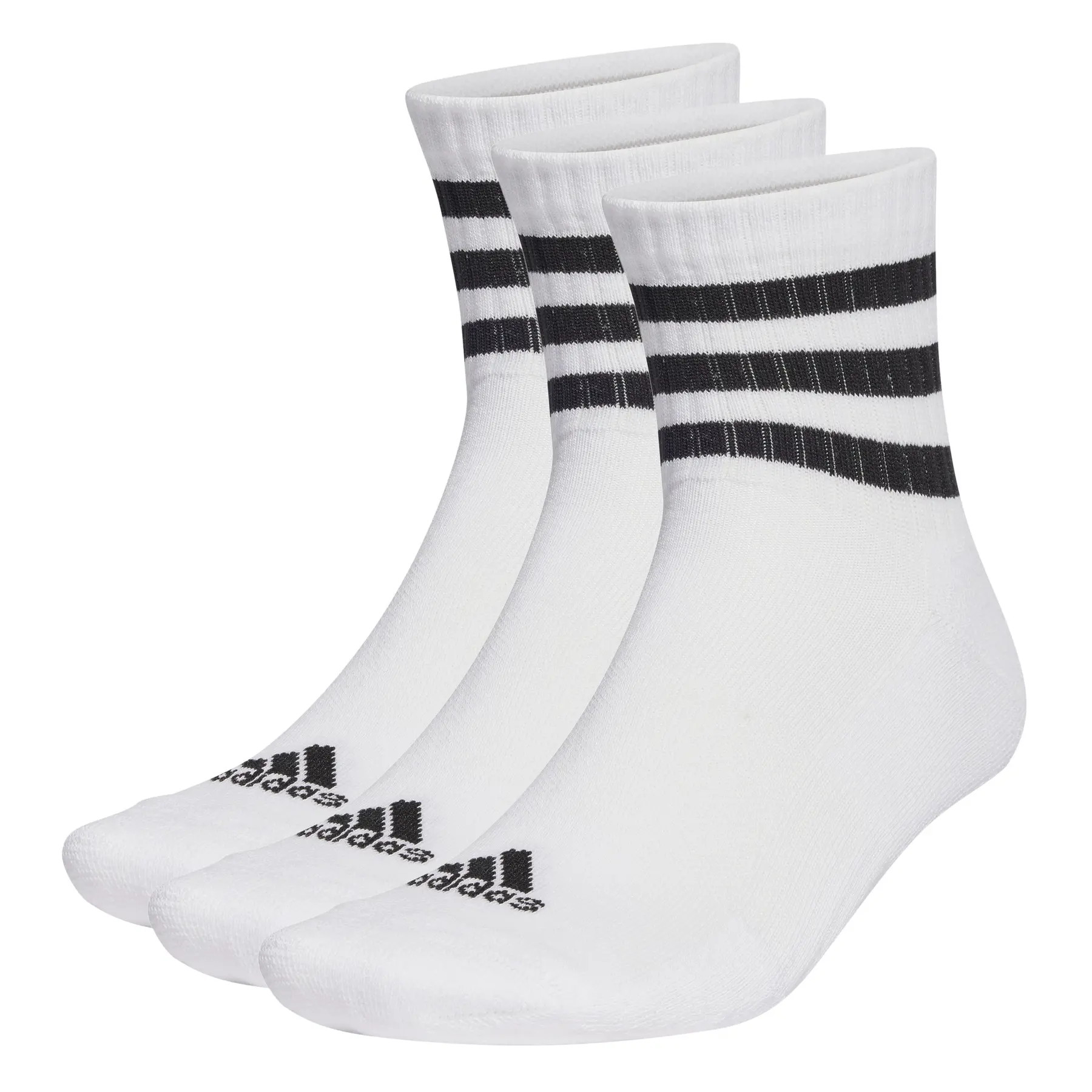 Bild von Wadensocken Kind Adidas 3-Stripes Sportswear (x3)
