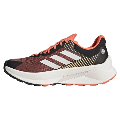 Bild von Schuhe Adidas Terrex Soulstride Orange Schwarz Weiß Frauen, Größe UK 7.5