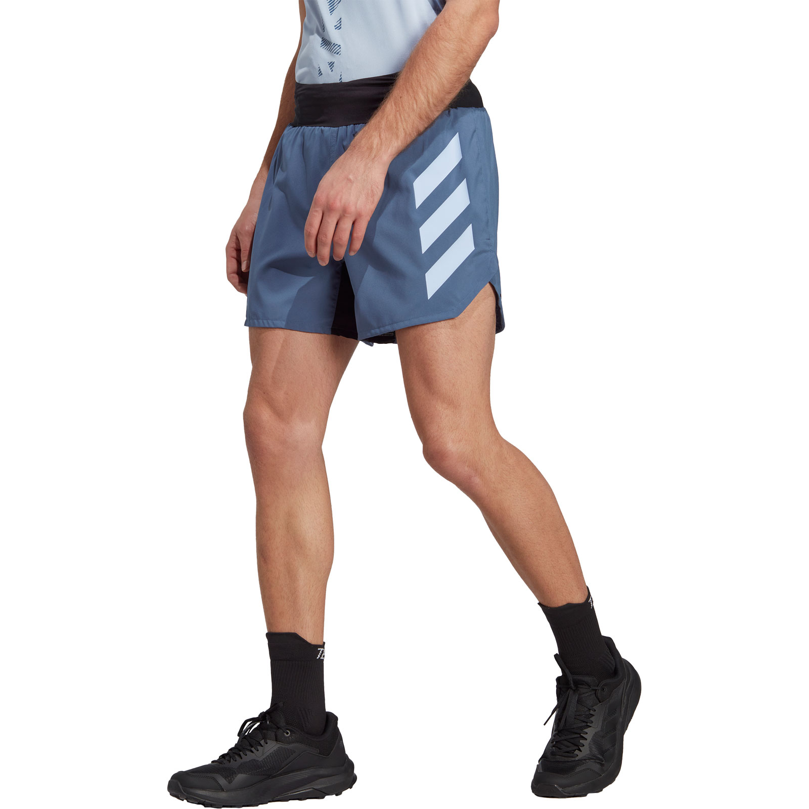 Bild von adidas TERREX Trail Running Shorts Herren Blau Gr. XL