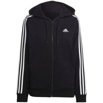 Bild von adidas, Damen, Pullover, W 3s Ft Fz R Hd,Black/White Black/White XL, Schwarz, Weiss, (XL)