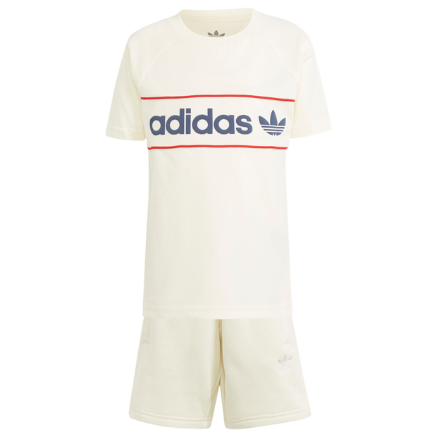 Bild von Adidas New York Unisex Trainingsanzüge - Weiß - Größe: 99 - 104 CM - Baumwoll-Jersey - Foot Locker