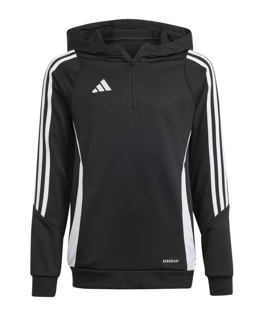 Bild von adidas Fußball - Teamsport Textil - Sweatshirts Tiro 24 Training Hoody Kids schwarzweiss 140