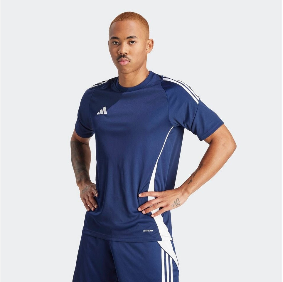 Bild von adidas Fußball - Teamsport Textil - Trikots Tiro 24 Trikot Dunkel blaublauweissweiss 2XL