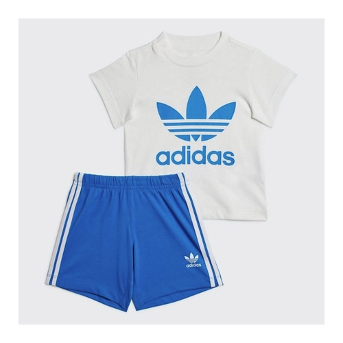 Bild von Adidas Originals Trefoil Shorts und T-Shirt Set für Babys und Kleinkinder