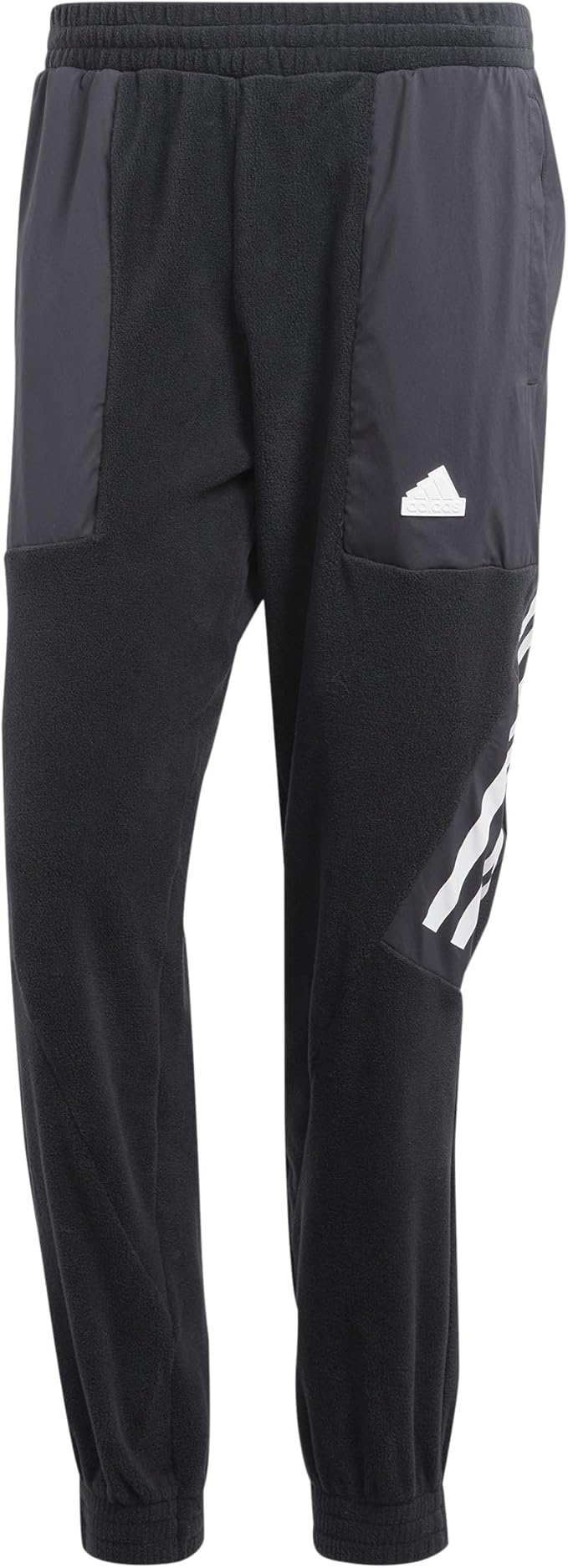 Bild von adidas Future Icon 3 Stripes Trainingshose Herren in schwarz, Größe: XL