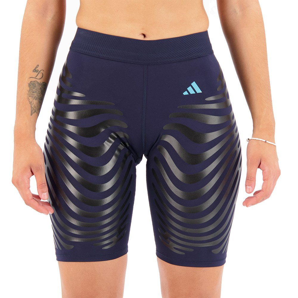 Bild von Adidas Adizero Control Short Leggings Blau M Frau