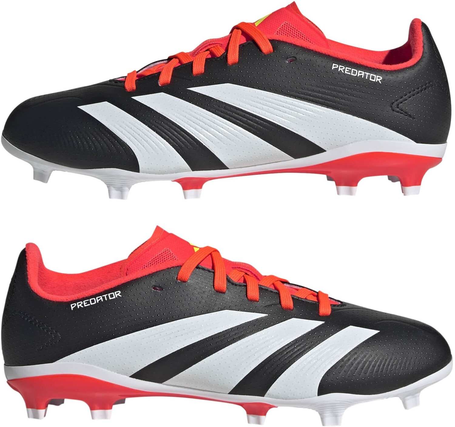 Bild von adidas Predator League Firm-Ground Fußballschuhe Kinder IG7748 - core black/cloud white/solar red 35